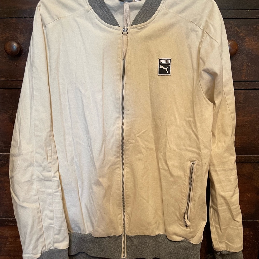 Puma Canvas Bomber Jacket